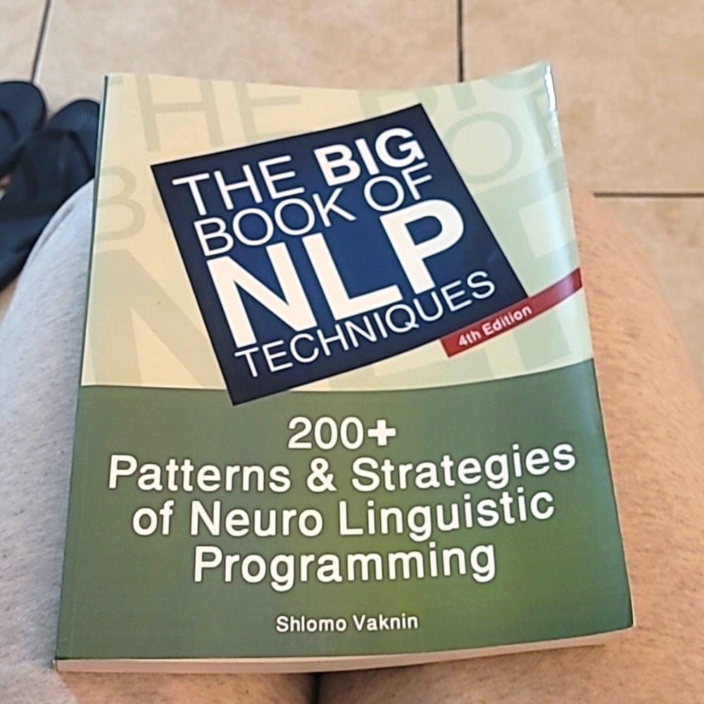 The Big Book of NLP Techniques 4th Edition paperback book